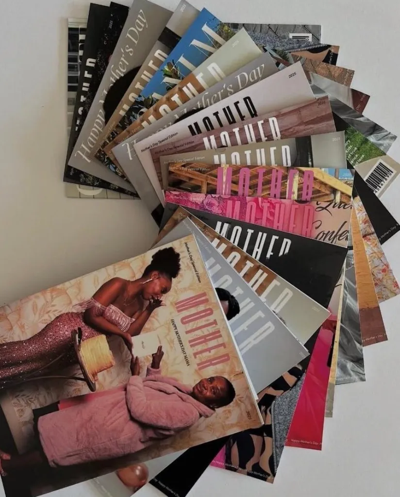 A fan of personalised Sky magazines, including Mother's Day editions